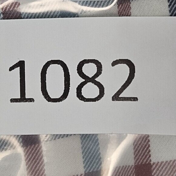 Eddie Bauer Button-Down Shirt Plaid Checkered Long Sleeve Mens Size L Tall Man - Picture 10 of 10